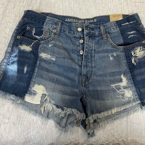 New with tags American eagle denim shorts size 12